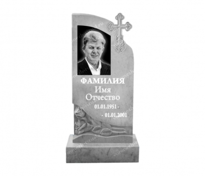 памятник рез. мрамор Р27