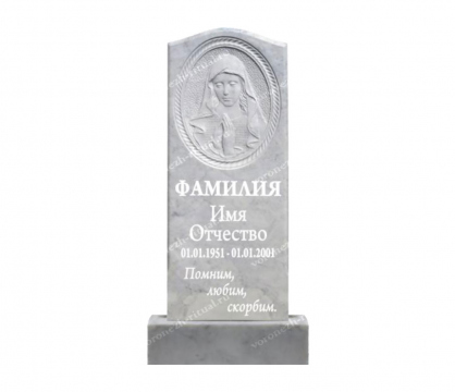памятник рез. мрамор Р32