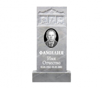 памятник рез. мрамор Р33