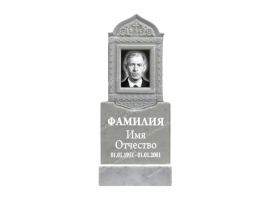 памятник рез. мрамор Р34
