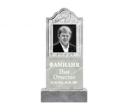 памятник рез. мрамор Р37