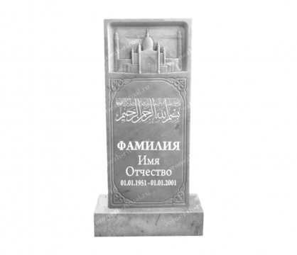 памятник рез. мрамор Р39